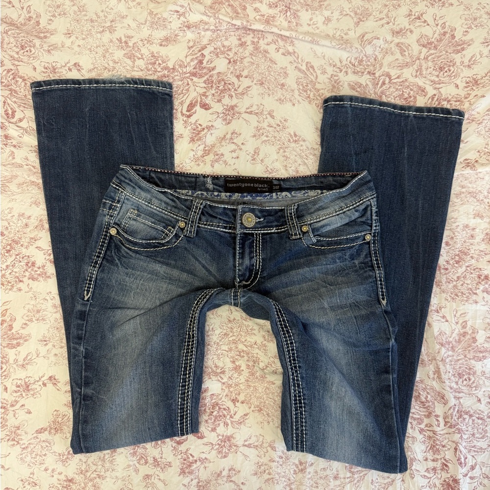 y2k rue 21 low rise jeans